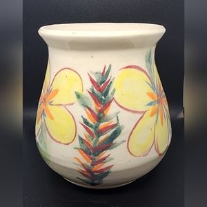 Floral Ceramic Pottery Glazed Vase